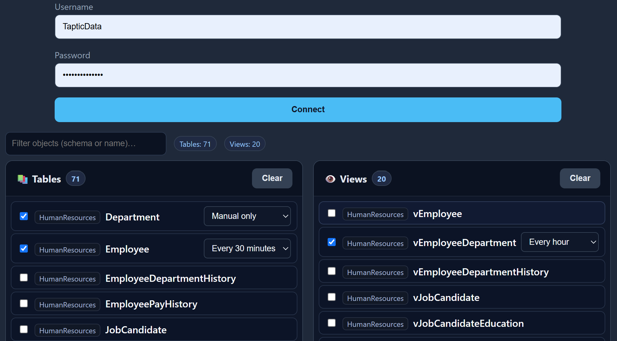 Linked Tables: Connect SQL Server & Refresh on a Schedule
